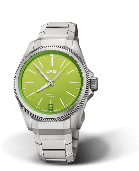 Oris Propilot X Kermit Edition - 01 400 7778 7157-Set