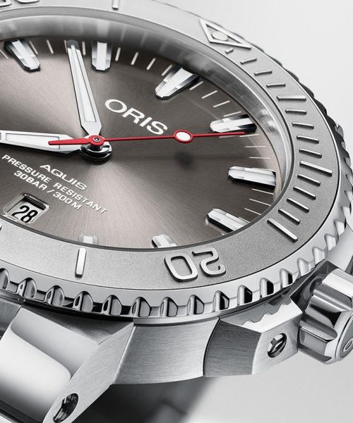 Oris Aquis Date -  Relief - 01 733 7730 4153-07 8 24 05PEB - Bilde 4