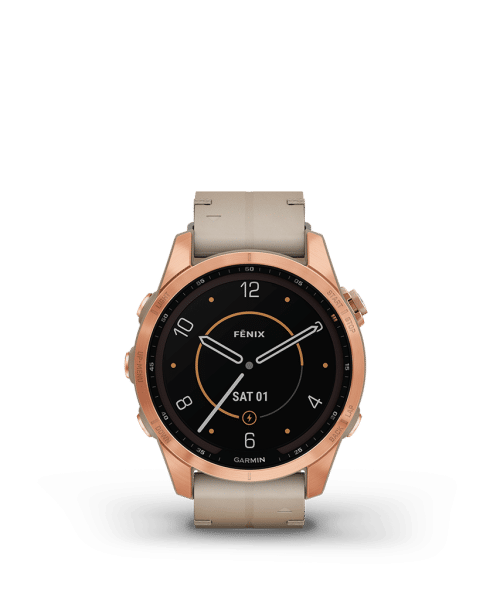 Garmin Fenix 7S Sapphire Solar Rose Gold