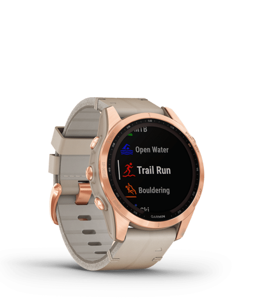 Garmin Fenix 7S Sapphire Solar Rose Gold - Bilde 5