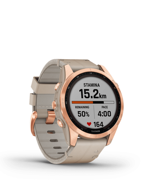 Garmin Fenix 7S Sapphire Solar Rose Gold - Bilde 6