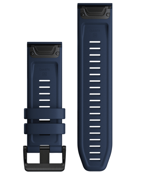 Garmin QuickFit® 26-klokkerem - Kapteinsblå silikon - Bilde 2