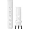 Garmin QuickFit® 20-klokkerem - Hvitt silikon med anordning i sort