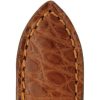 Rochet "Boca" Lys Brun Ekte Alligator