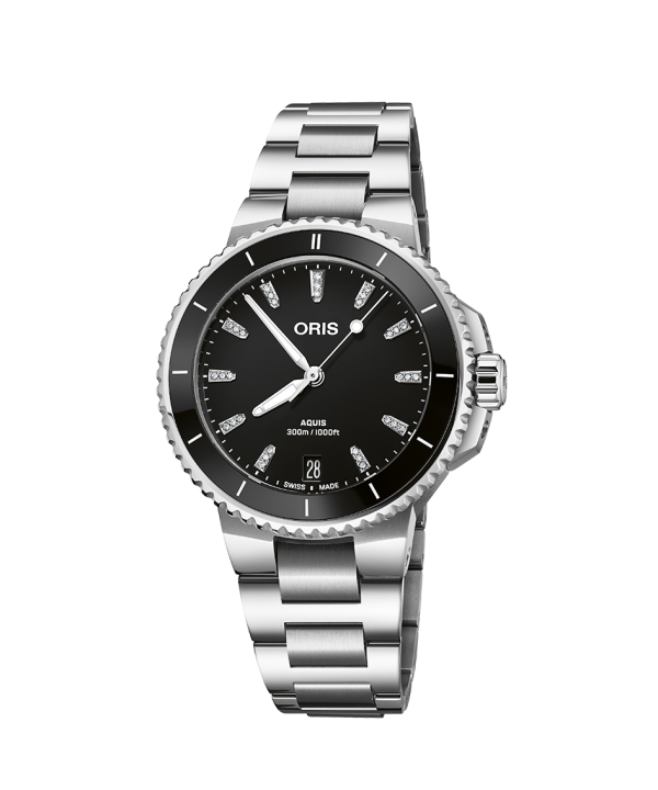 Oris Aquis Date Diamonds 36.5mm - 01 733 7792 4194-07 8 19 05P