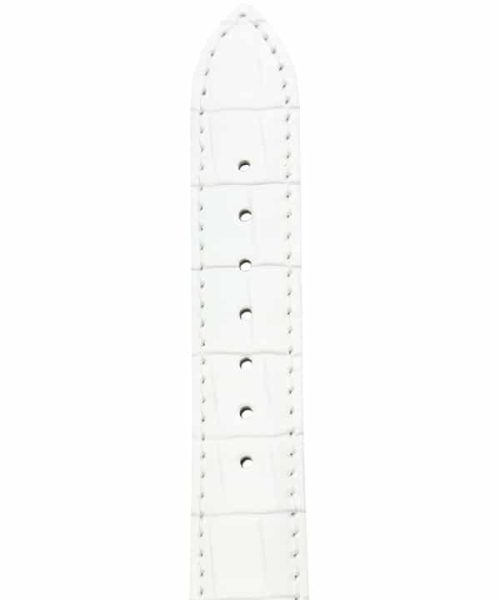 Rochet Concorde «Charleston» Hvit Alligator Decor Matt Skinnreim