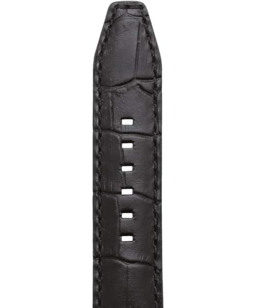 Rochet Sport Luxe «Indiana» Sort/Sort Vanntett Alligator Decor Skinnreim