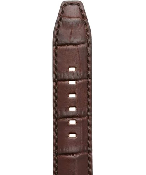 Rochet Sport Luxe «Indiana» Brun/Brun Vanntett Alligator Decor Skinnreim