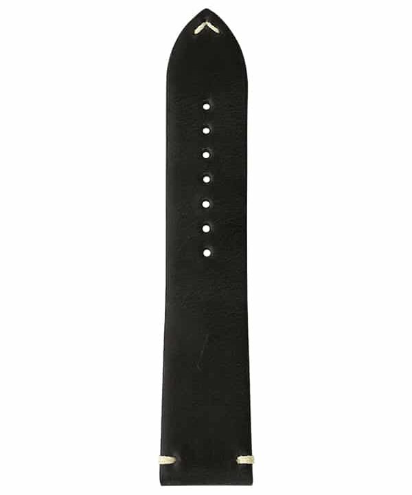 Rochet Vintage «Tulsa» Sort Nubuck Skinnreim