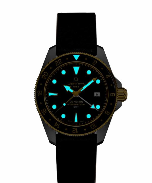 Certina DS Action GMT Powermatic 80 - C032.929.26.051.00 - Bilde 2