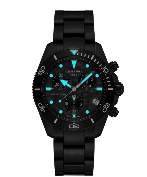 Certina DS Action Karbon Chrono 42mm - C048.417.33.201.00 - Bilde 2