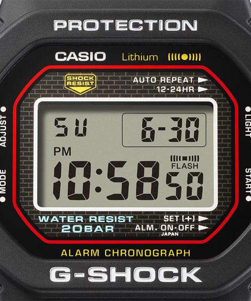 G-Shock 42mm - DW-5000R-1AER - Bilde 7