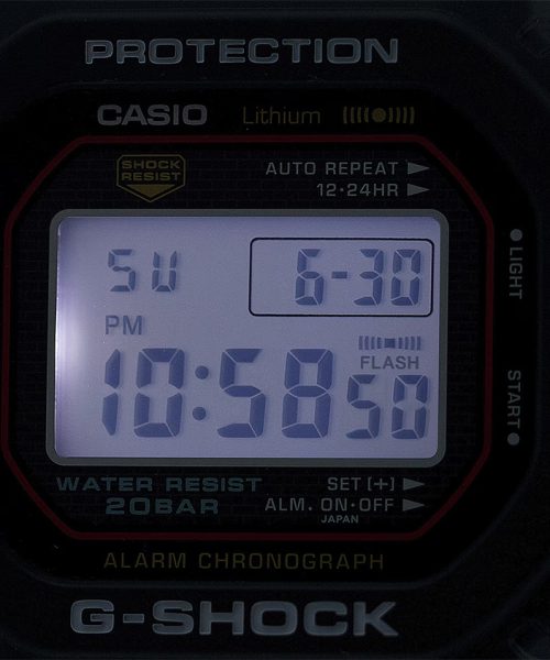 G-Shock 42mm - DW-5000R-1AER - Bilde 8