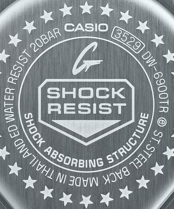 G-Shock 6900 Line 30th Anniversary Model 50mm - DW-6900TR-4 - Bilde 3