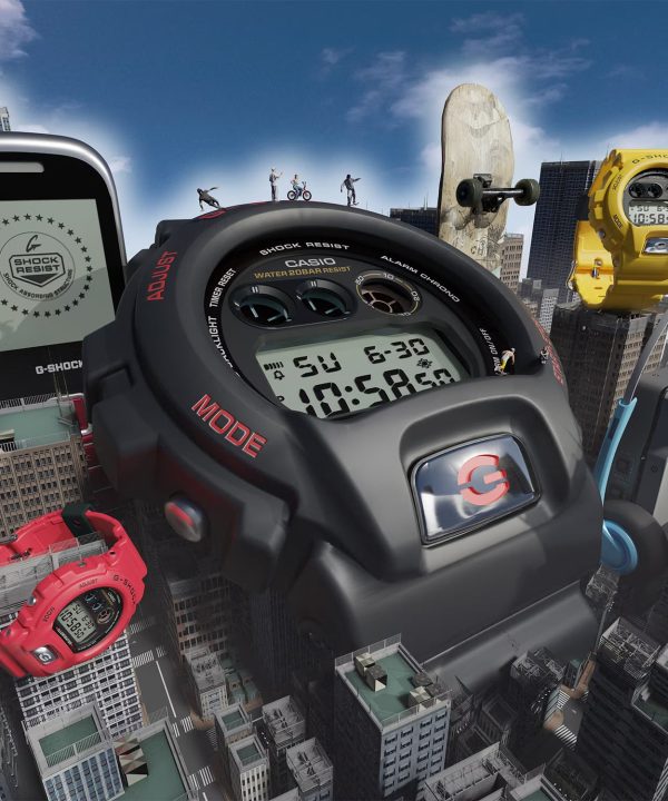 G-Shock 6900 Line 30th Anniversary Model 50mm - DW-6900TR-4 - Bilde 4