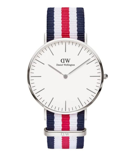 Daniel Wellington - Classic Canterbury Silver - 40mm
