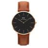 Daniel Wellington - Classic Black Durham Rose Gold - 40mm