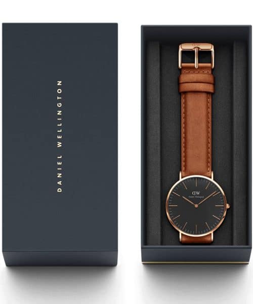 Daniel Wellington - Classic Black Durham Rose Gold - 40mm - Bilde 8