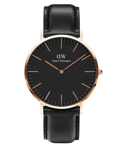 Daniel Wellington - Classic Black Sheffield Rose Gold - 40mm
