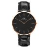 Daniel Wellington - Classic Black Reading Rose Gold - 40mm