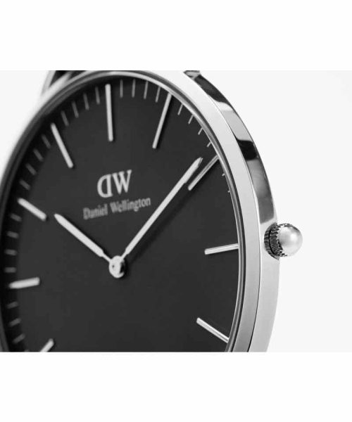 Daniel Wellington - Classic Black Sheffield Silver - 40mm - Bilde 2