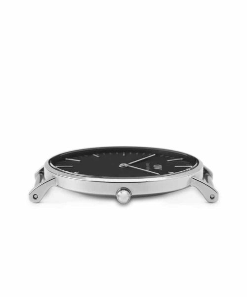 Daniel Wellington - Classic Black York Silver - 40mm - Bilde 4