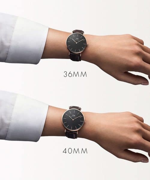 Daniel Wellington - Classic Black York Rose Gold - 36mm - Bilde 7