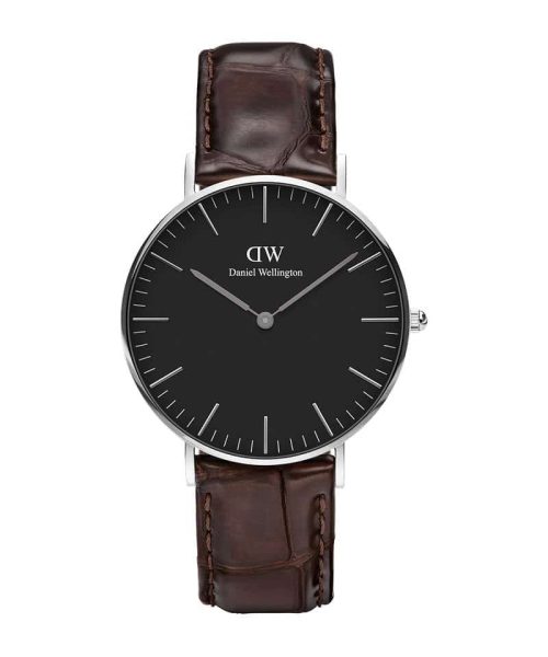 Daniel Wellington - Classic Black York Silver - 36mm