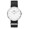 Daniel Wellington - Classic Cornwall Silver - 40mm