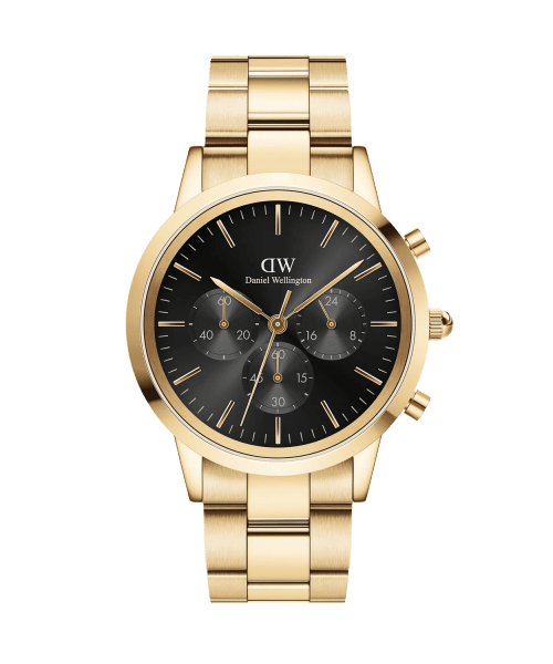 Daniel Wellington Iconic Chronograph Link Onyx G