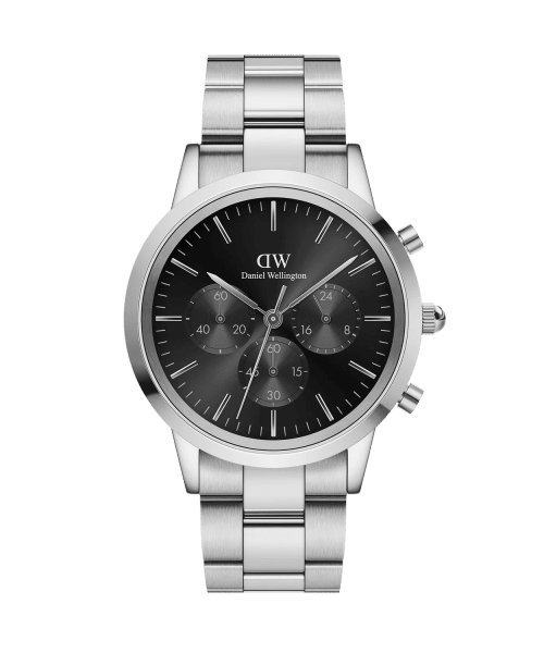 Daniel Wellington Iconic Chronograph Link Onyx S