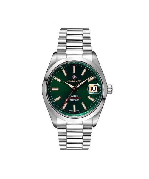 Gant Eastham Gent Stål / Grønn 42mm