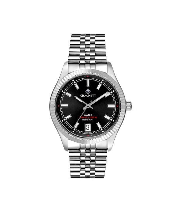 Gant Sussex Gent Stål / Sort 43,5mm