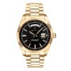 Gant Fairfax Herre Day-Date Gullfarget / Sort 41mm