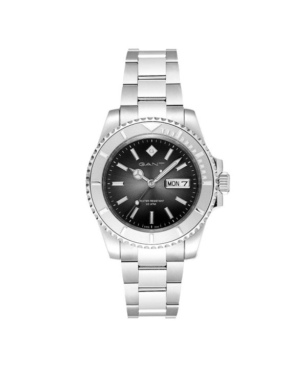 Gant Watertown Stål / Sort 41mm