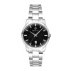 Gant Taunton Stål / Sort 39mm