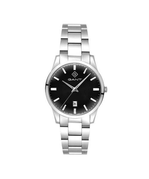 Gant Taunton Stål / Sort 39mm