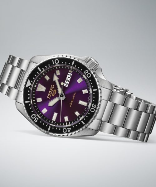 Seiko 5 Sports "SKX series" in Edo Purple 145th Anniversary Limited Edition 42mm - HDB003K1 - Bilde 3
