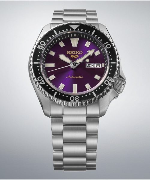 Seiko 5 Sports "SKX series" in Edo Purple 145th Anniversary Limited Edition 42mm - HDB003K1 - Bilde 4