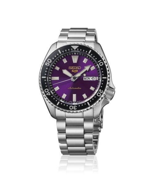 Seiko 5 Sports "SKX series" in Edo Purple 145th Anniversary Limited Edition 42mm - HDB003K1 - Bilde 5