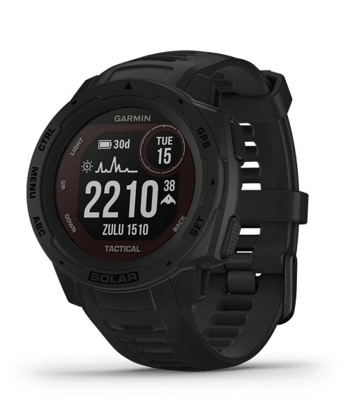 Garmin Instinct® Solar Black Tactical Edition - 010-02293-03 - Bilde 3