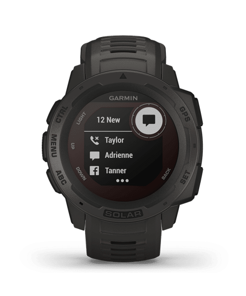 Garmin Instinct® Solar Graphite - 010-02293-00 - Bilde 2