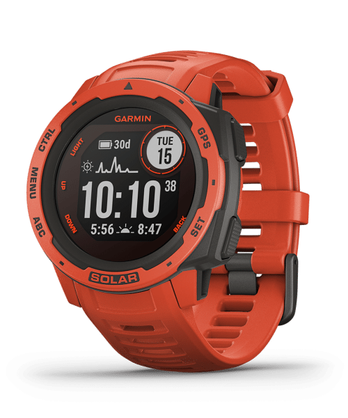Garmin Instinct® Solar Flame Red - 010-02293-20 - Bilde 3