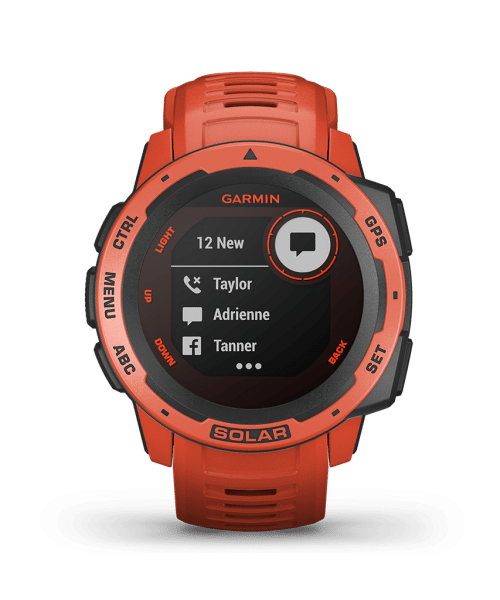 Garmin Instinct® Solar Flame Red - 010-02293-20 - Bilde 2