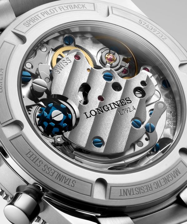 Longines Spirit Pilot Flyback 40mm - L3.721.4.53.6 - Bilde 3