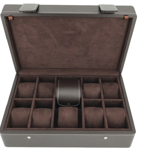 Leanschi 10 slot box/brown