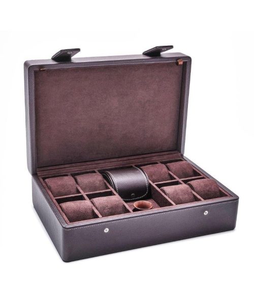 Leanschi 9 slot box with tools and magnifier