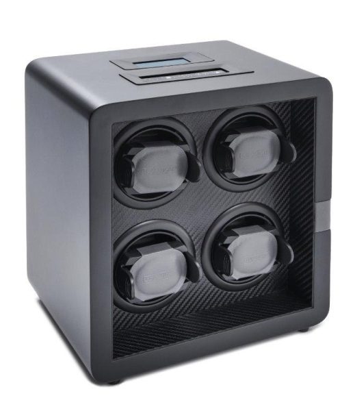 Leanschi watch winder 4 slots/black-black