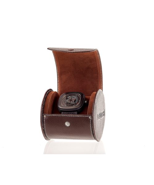 Leanschi single watch roll XL/brown - Bilde 6