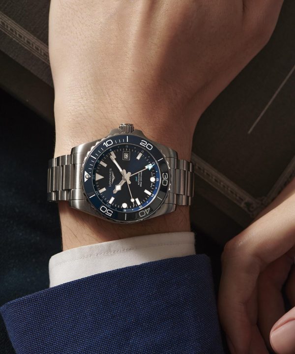 Longines HydroConquest GMT 41MM - L3.790.4.96.6 - Bilde 5